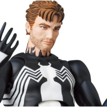 Symbiote Spider-Man Return with New MAFEX Marvel Comics Figure