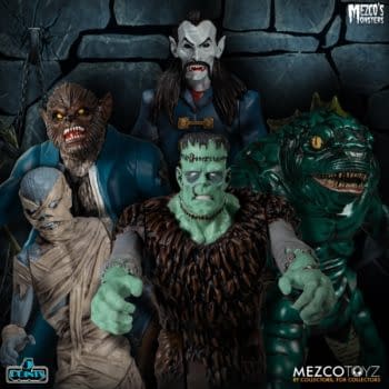 Mezco Toyz Unveils Mezco’s Monsters Tower of Fear Deluxe Boxed Set