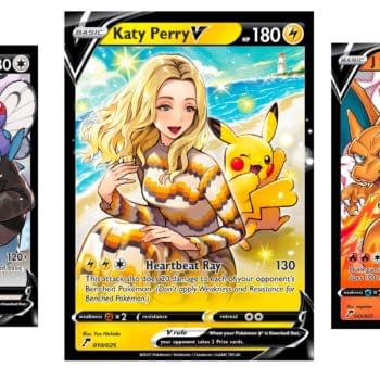 Katy Perry, Post Malone, & J Balvin Feature on Pokémon Cards