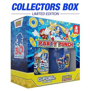 G Fuel Releases New Sonic Party Punch Flavor For 30th Anniversary