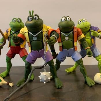 NECA's TMNT Animated Line Continues With Chromedome, New Frogs