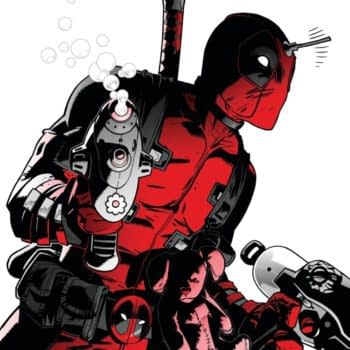 Cover image for AUG211128 DEADPOOL BLACK WHITE BLOOD #3 (OF 4), by (W) Jay Baruchel, More (A) Paco Medina, More (CA) Kev Walker, in stores Wednesday, October 6, 2021 from MARVEL COMICS