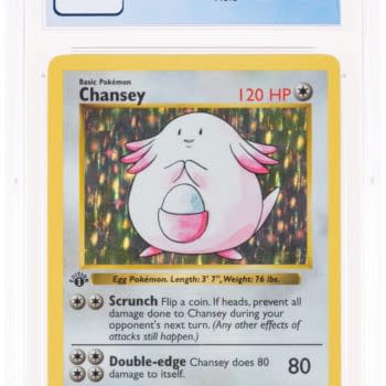 Pokémon TCG 1st Ed Base Set Chansey Card On Auction At Heritage