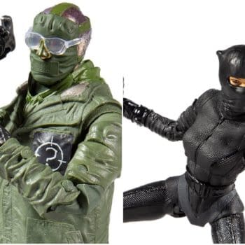 The Riddler and Catwoman from The Batman Arrive from McFarlane Toys