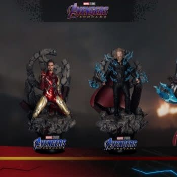 Beast Kingdom Reveals Iron Man and Thor Avengers: Endgame Statues