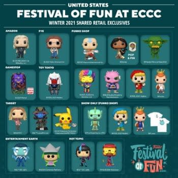 Funko Reveals Festival of Fun 2021 Shared Retailers Exclusive List