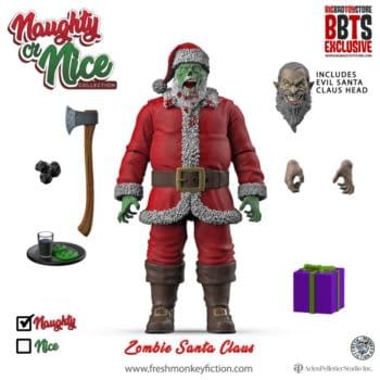 Santa Arrives For Fresh Monkey Fiction's Naughty or Nice Collection