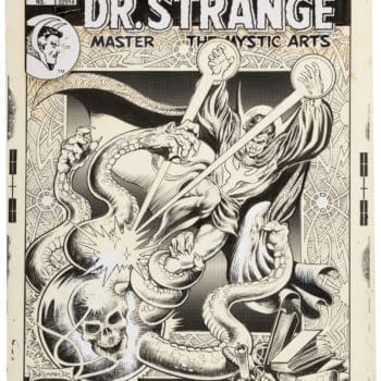 Frank Brunner Original Cover Art To Doctor Strange #1, Up For Auction