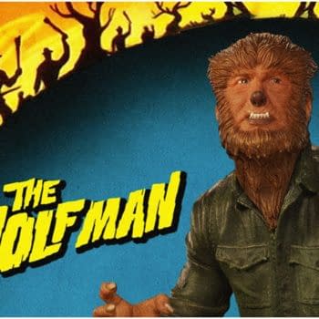 Universal Monsters The Wolf Man Comes to Iron Studios