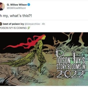 G WIllow Wilson Teases Poison Ivy Series In 2022