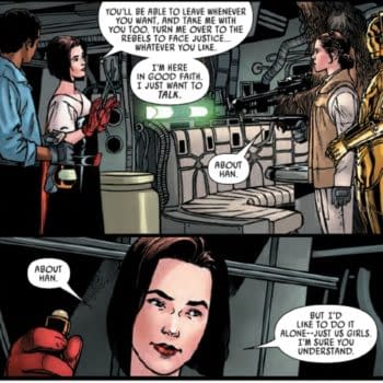Lady Qi'Ra Meets Princess Leia In Today's Star Wars #18 (Spoilers)