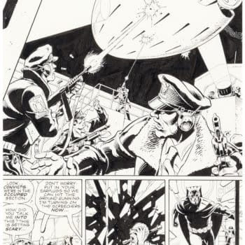 Dave Gibbons & Alan Moore Watchmen #8 Original Page Up for Auction