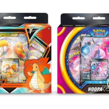 Pokémon TCG: Hoopa V & Delayed Dragonite V Box Now Available