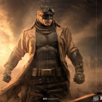 Zack Snyder’s Justice League Knightmare Batman Comes to Iron Studios