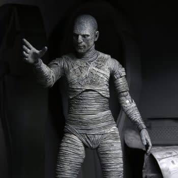 The Mummy Black & White Figure On The Way From NECA