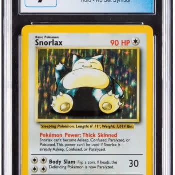 Pokémon TCG "No Set Symbol" Snorlax Card On Auction At Heritage