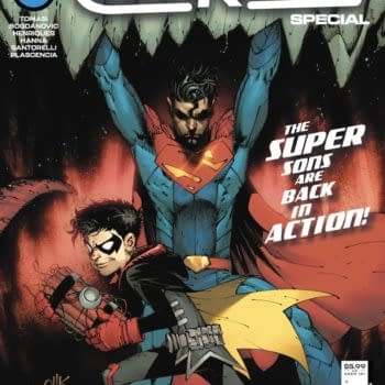 Cover image for SUPERMAN & ROBIN SPECIAL #1 (ONE SHOT) CVR A VIKTOR BOGDANOVIC