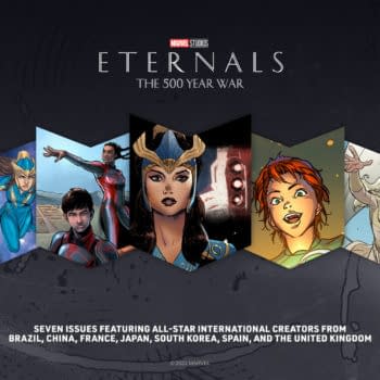 Marvel Launches Eternals Comic Series On Digitally O Webtoons