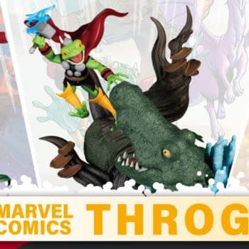 Marvel Comics Throg is Worthy with Beast Kingdom’s Newest Statue