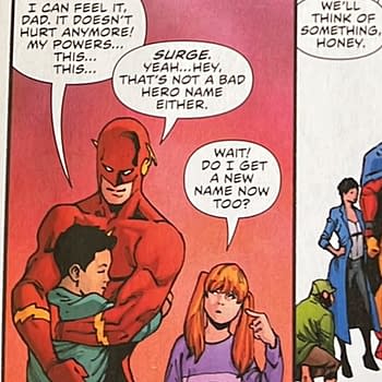 God Saves Wally West's Son & Gives Him A Flash-Style Superhero Name?