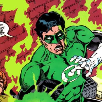 Green Lantern #50 featuring Kyle Rayner's debut as GL (DC, 1994).