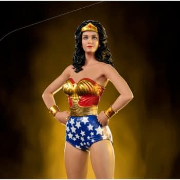 Lynda Carter is Wonder Woman Once Again with Iron Studios