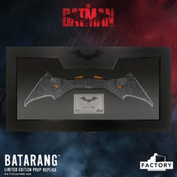 The Batman Batarang Replica Revealed by Factory Entertainment