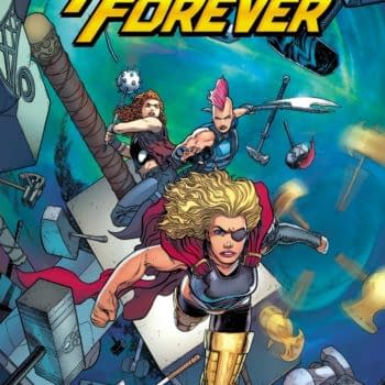 Cover image for AVENGERS FOREVER #4 AARON KUDER COVER