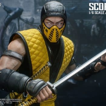 Mortal Kombat 1/6 Scale Scorpion Debuts from Storm Collectibles