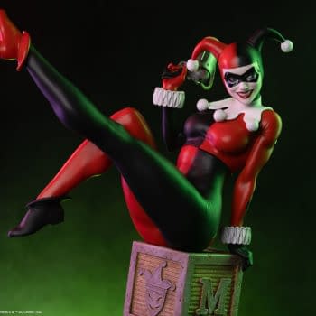 Harley Quinn Breaks Out of Arkham with New Tweeterhead Statue 
