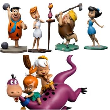 Flintstones Statues Up For Preorder From Iron Studios