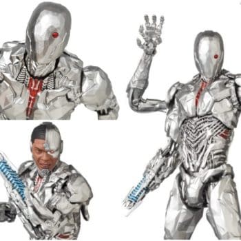 Zack Snyder’s Justice League Cyborg Prepares for War with MAFEX