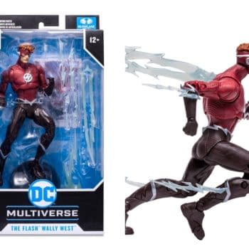 Wally West Flash Enters the Speed Force With McFarlane Toys 