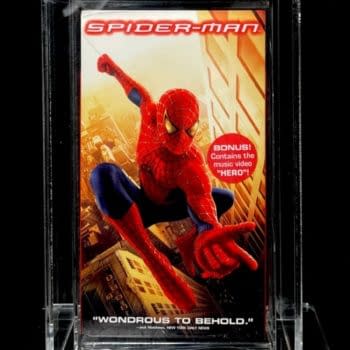 Spider-Man 2002 Film Graded VHS Tape On Auction Today