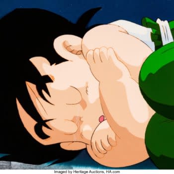 Own A Piece of Dragon Ball Z History With This Gohan Production Cel