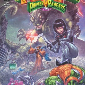 Cover image for Godzilla vs. The Mighty Morphin Power Rangers #2