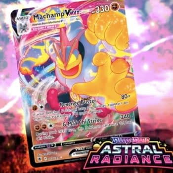 Pokémon TCG Reveals Machamp VMAX from Astral Radiance
