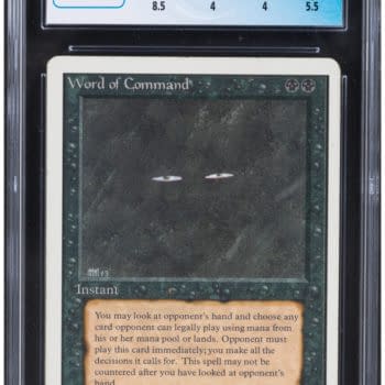 Magic: The Gathering - UNL Word Of Command For Auction At Heritage
