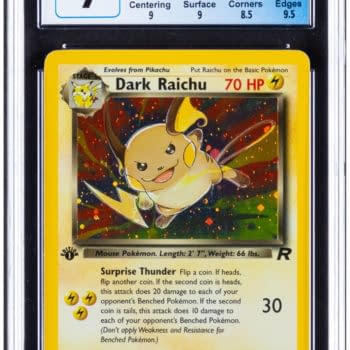 Pokémon TCG: 1st Edition Dark Raichu Up For Auction At Heritage