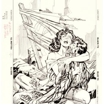 Death Of Superman Trade Paperback Original Art Sells For Over $200,000