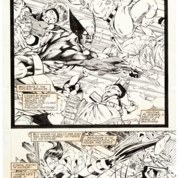 One Page of Jim Lee X-Men Art Sold For Over 1/3 of a Million Last Week