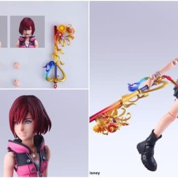 Kingdom Hearts Kairi Wields a Keyblade with New Square Enix Figure 