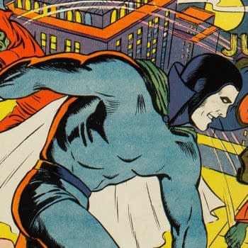 Blue Ribbon Comics #10 featuring Mr. Justice (MLJ, 1941)