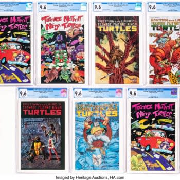 TMNT Collectors Can Bid On 7 CGC 9.6 Books At Heritage Auctions Today