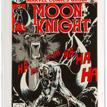 Moon Knight #8 CGC 9.8 Slabbed At Auction, Together