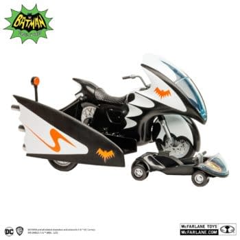 Rev Your Engines with McFarlane’s New Batman 66’ Batcycle