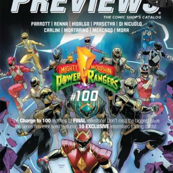 Vanish #1 & Power Rangers #100 On Next Week's Previews Covers