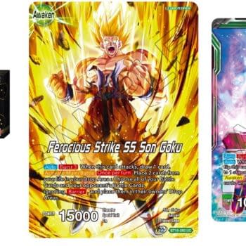 Dragon Ball Super Previews History of Goku & Vegeta Cards: Goku Leader