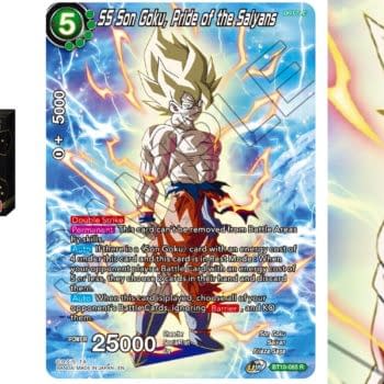 Dragon Ball Super Previews History of Goku Cards: Goku Goes SS