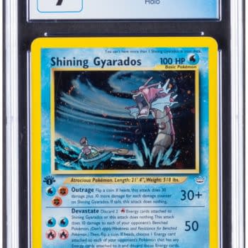 Pokémon TCG - 1st Ed Shining Gyarados Up For Auction At Heritage